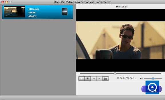 MiMe Video Converter 2.1 : MiMe Video Converter for Mac