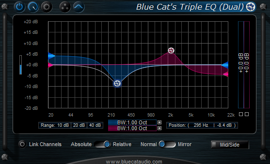 Blue Cat's Triple EQ 4.2 : Main image