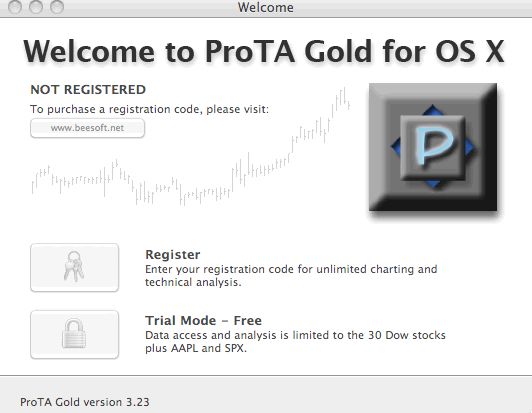 ProTA Gold 3.2 : Main window