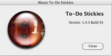 To-Do Stickies 1.4 : About