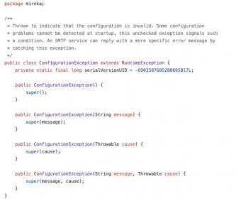Sample code window