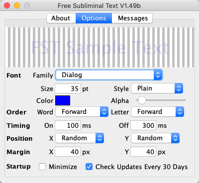 best free subliminal message generator for mac