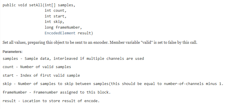 javaFlacEncoder 0.3 : Sample code window
