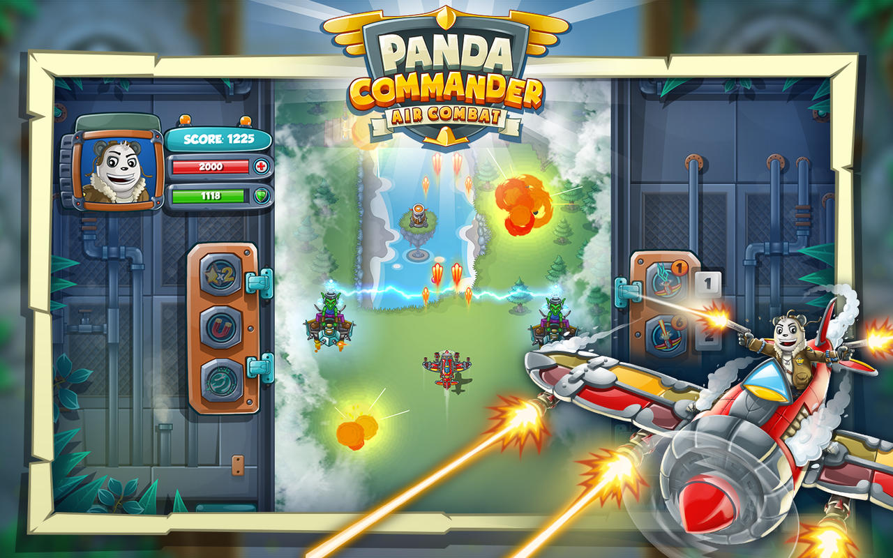Panda Commander Air Combat 1.0 : Main Window