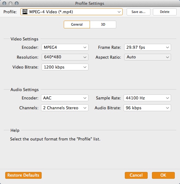 Aiseesoft Free Video Converter 6.5 : Configuring Output Settings