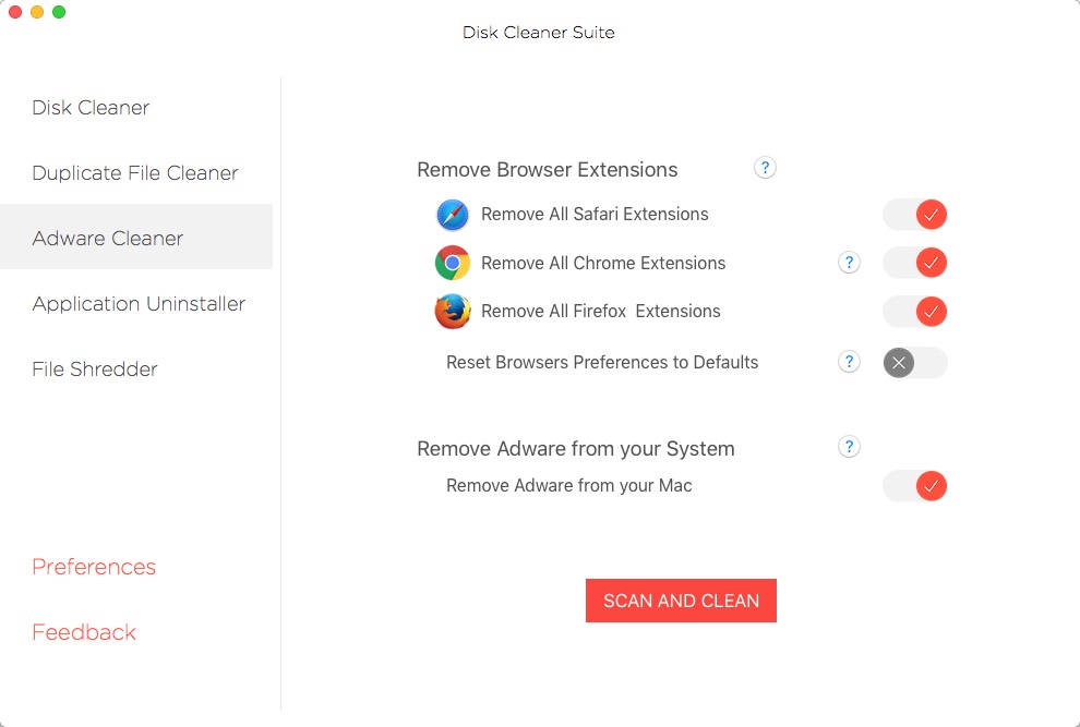 Disk Cleaner Suite 2.2 : Adware Cleaner