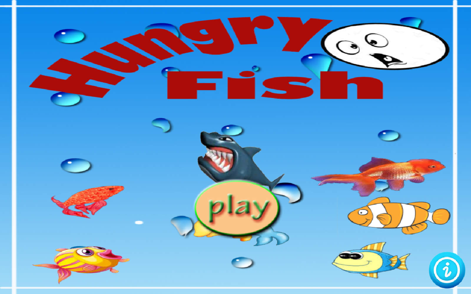 HungryFishWorld 1.0 : Main Window