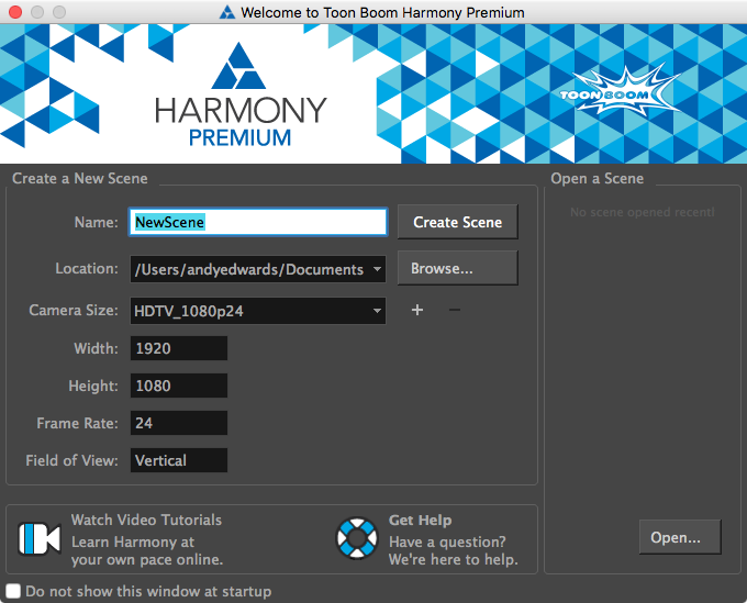 Harmony Premium 14.0 : Main window