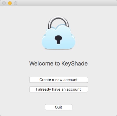 KeyShade 1.0 : Main Window