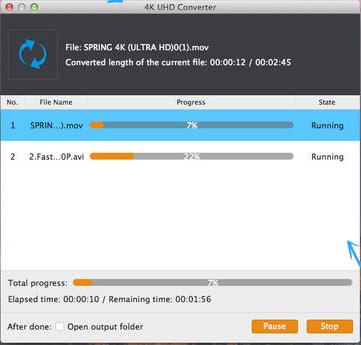 4K UHD Converter 6.5 : Main window