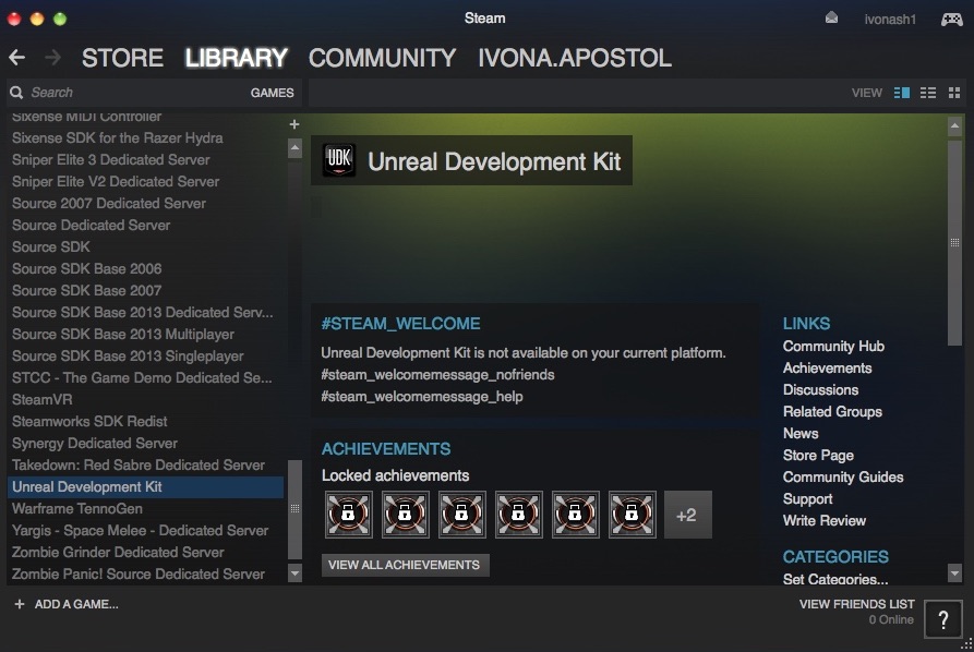 Steam 1.5 : Checking Library