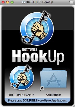 DOT.TUNES HookUp 1.0 : Installing the app