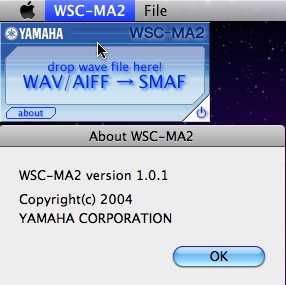 WSC-MA2 1.0 : Main window