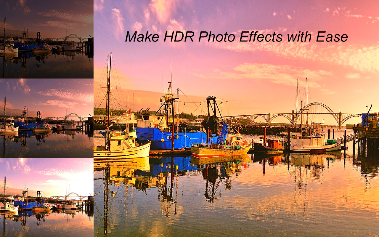 iFotosoft Photo HDR for Mac 2.0 : Main Window