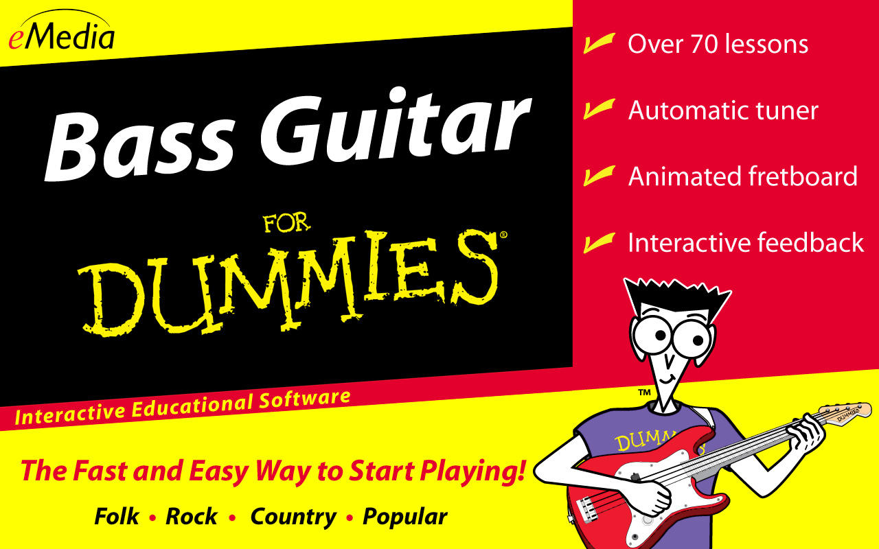 Bass Guitar For Dummies 1.0 : Main Window