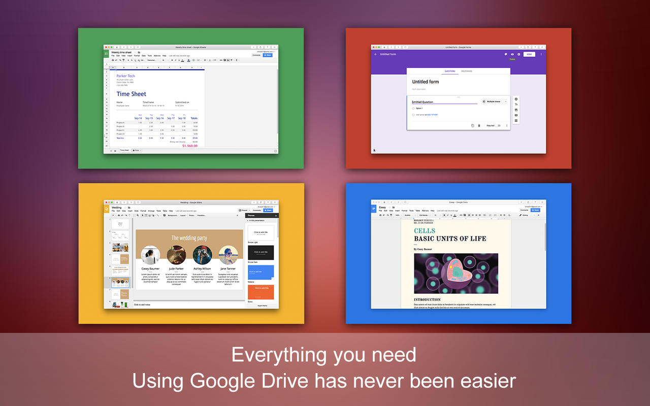 GoDrive for Google Drive 1.3 : Main Window