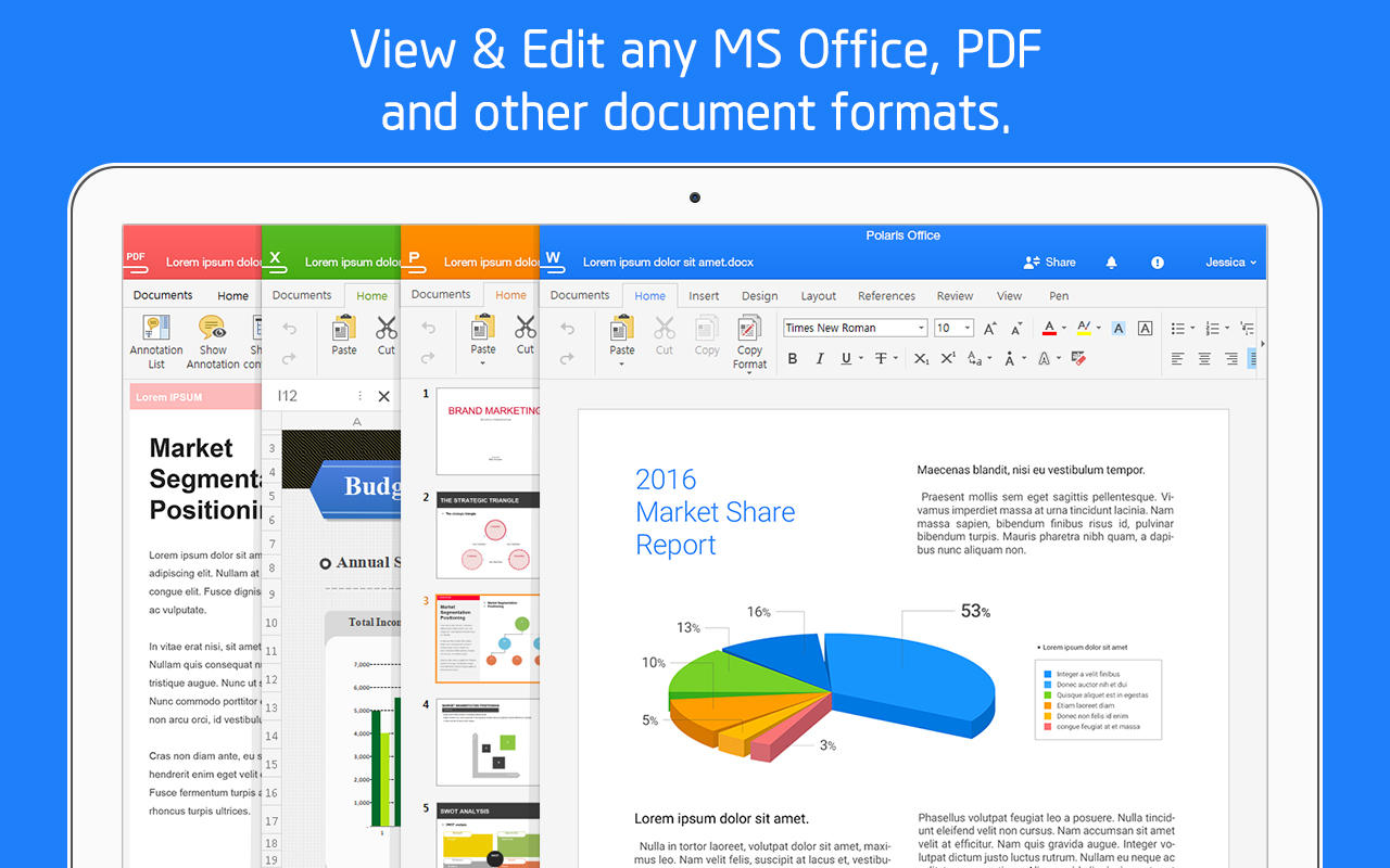 PolarisOffice 8.0 : Main Window