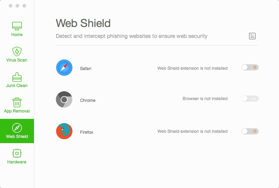 360 Total Security 1.1 : Web Shield