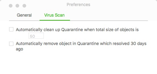 360 Total Security 1.1 : Virus Scan Options