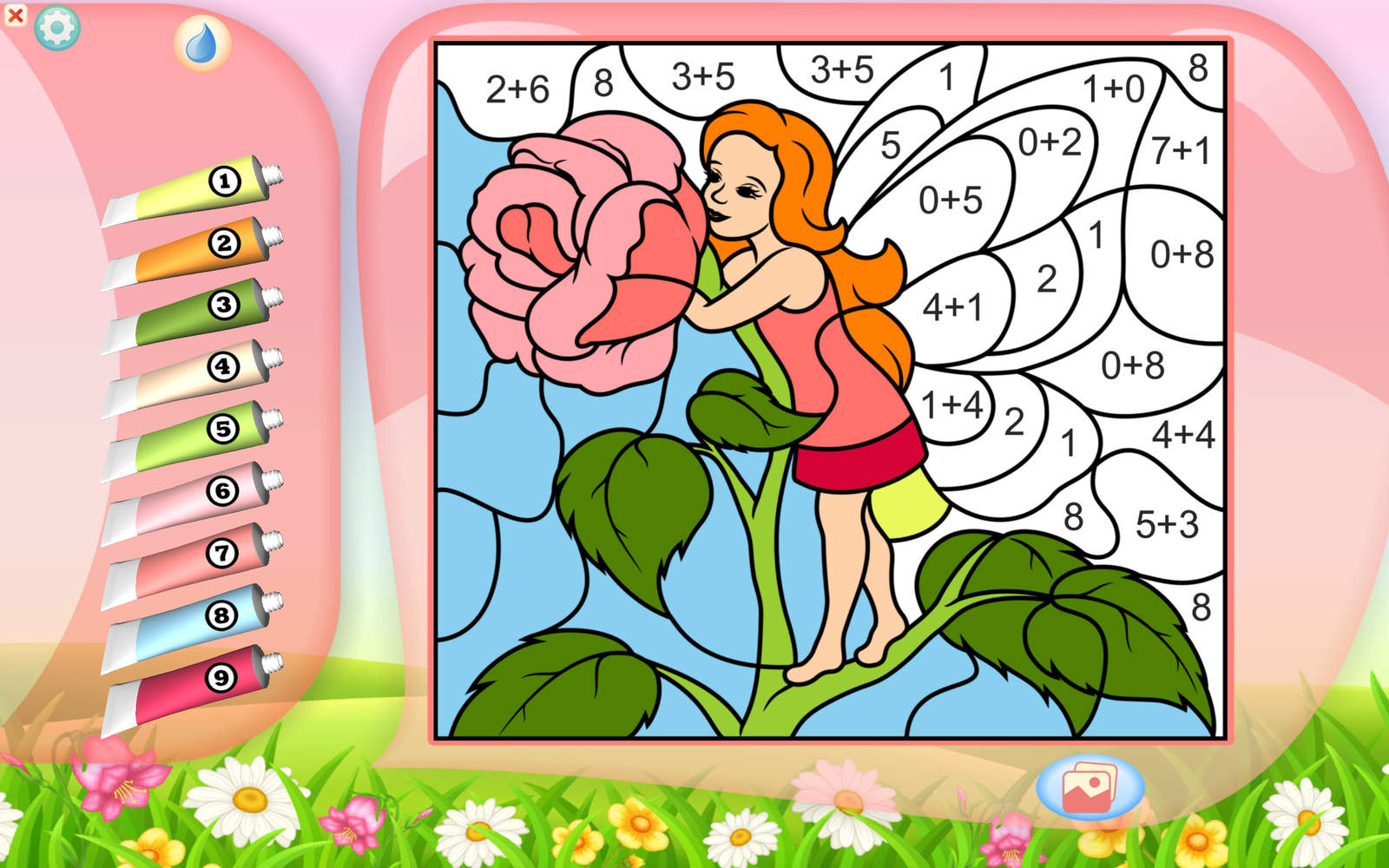 Fairy - Paint by Numbers - Coloring for Girls - Free 1.1 : Main Window