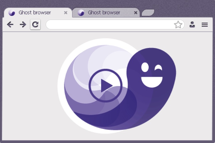 Ghost Browser 1.0 : Main window