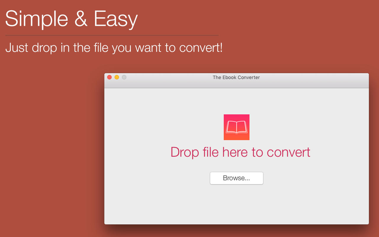The Ebook Converter 3.0 : Main Window