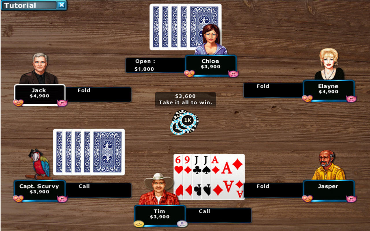 Hoyle Poker and More 1.1 : Main Window