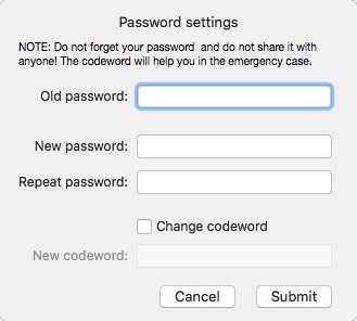 LockDocs - Security Master 2.1 : Change Password