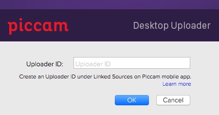 Piccam Desktop 2.1 : Main window