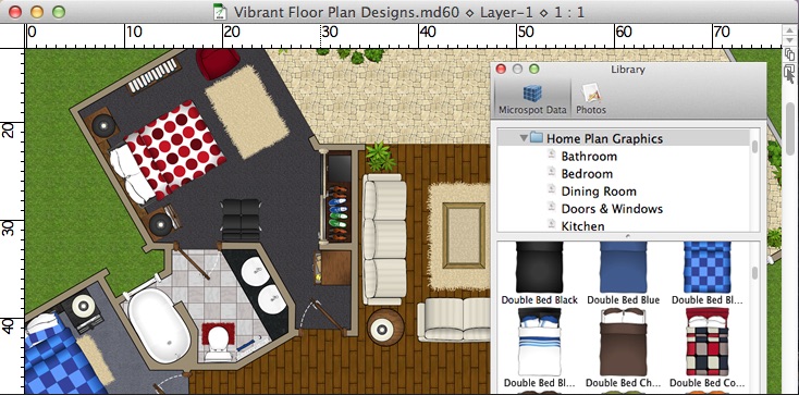 Home Plan Graphics 1.0 : Main Window