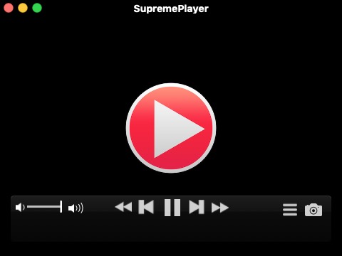 SupremePlayer 8.5 : Welcome Screen