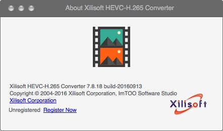 xilisoft hevc-h.265 converter for mac