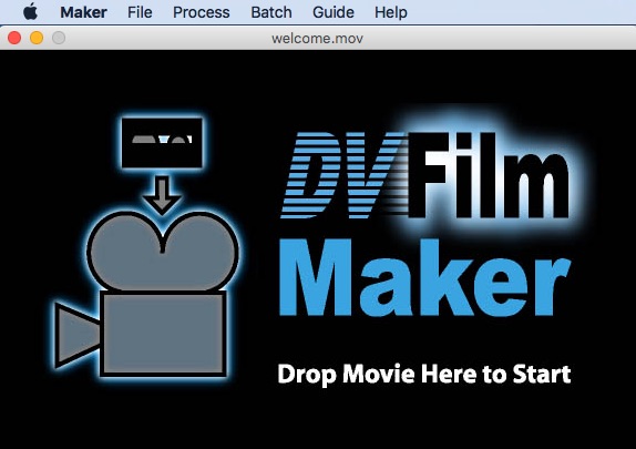 DVFilm Maker 2.1 : Main window