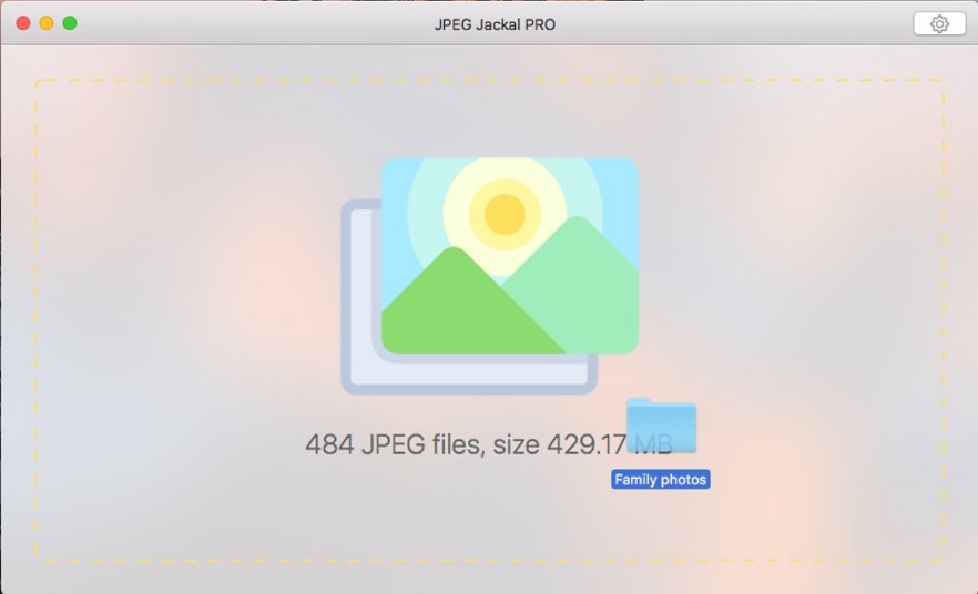 JPEG Jackal Pro 2.0 : Main Screen