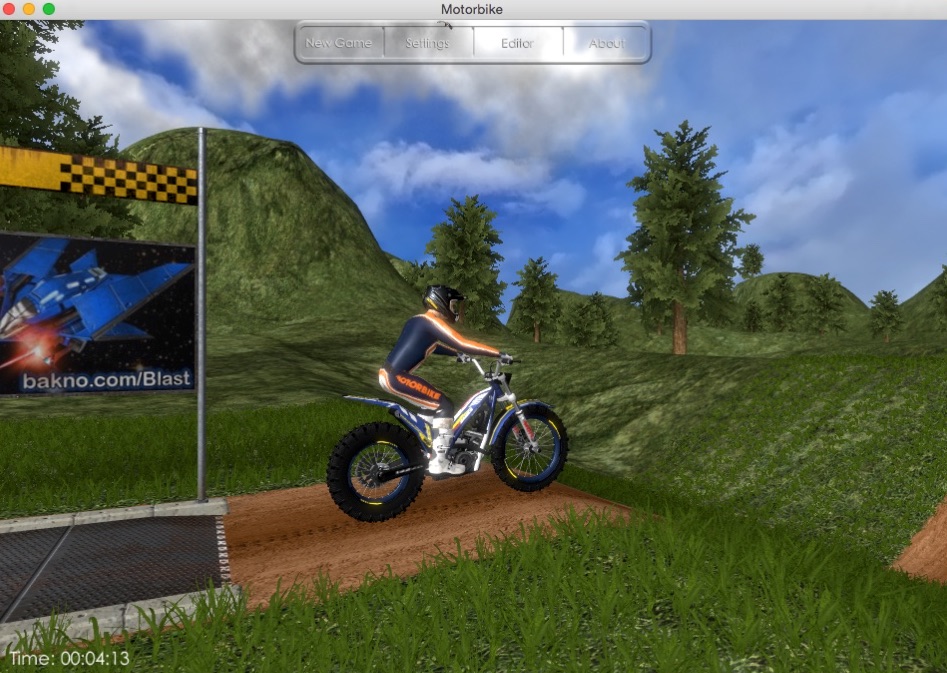 Motorbike 8.0 : Gameplay Window