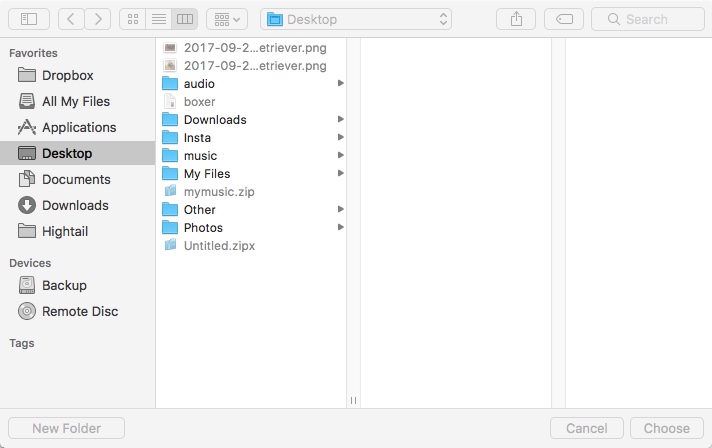 iWinSoft Image Converter 4.2 : Selecting Destination Folder