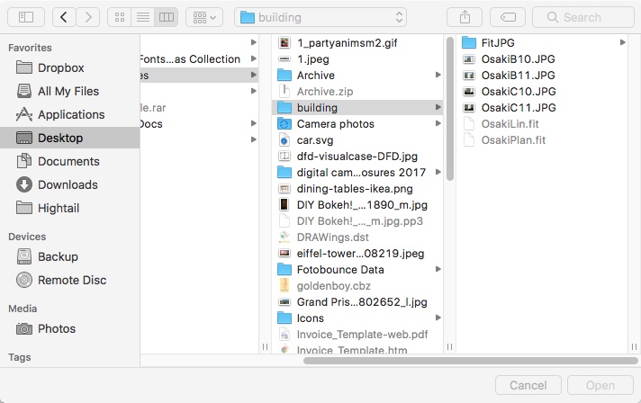 iWinSoft Image Converter 4.2 : Importing Image Files