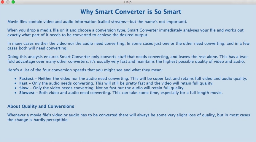 Smart Converter 2.3 : Help Guide