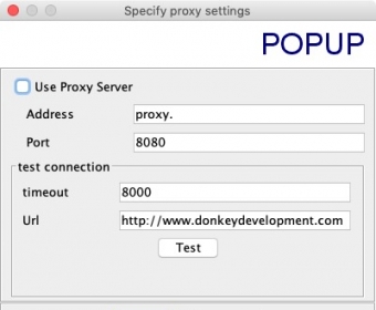 Proxy Settings