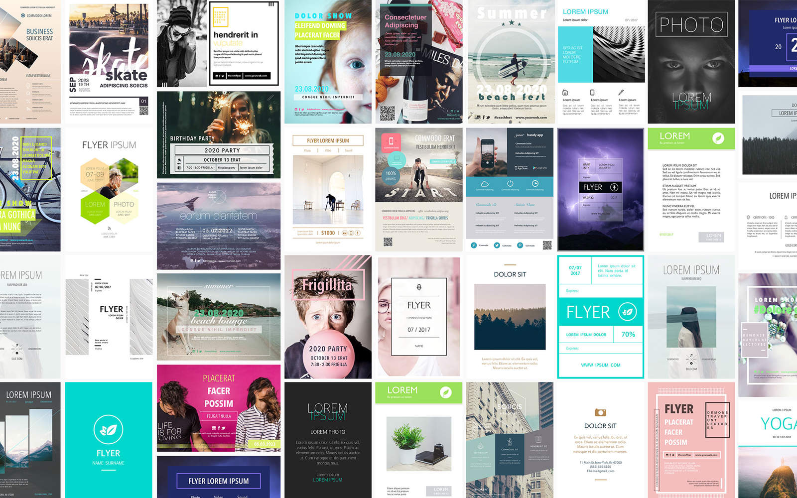 Flyers Templates for Pages 1.2 : Main Window