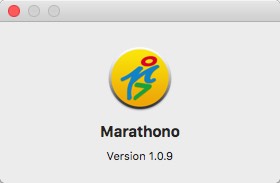 Marathono 1.0 : About Window
