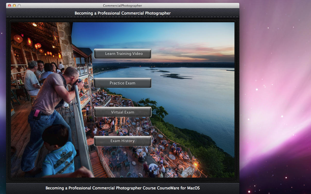 CommercialPhotographer 1.0 : Main Window