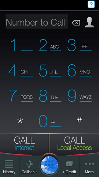 DynaSky Phone 1.0 : Main window