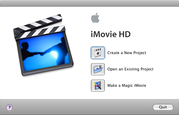 iMovie 7.0 : Selection