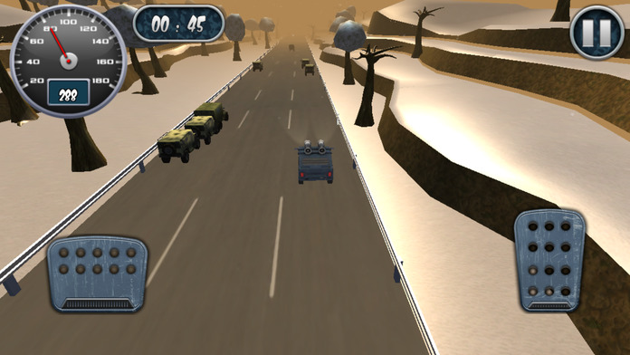 Force Truck Traffic Race 3D 1.0 : Main Window