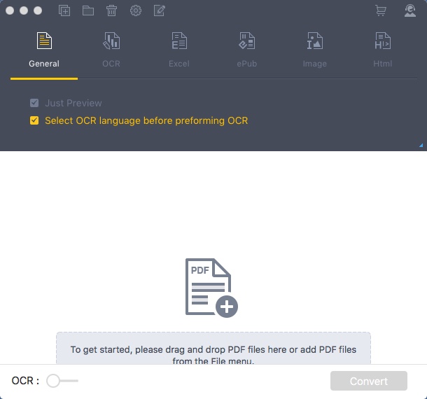Wondershare PDF Converter Pro 5.1 : Preferences Window