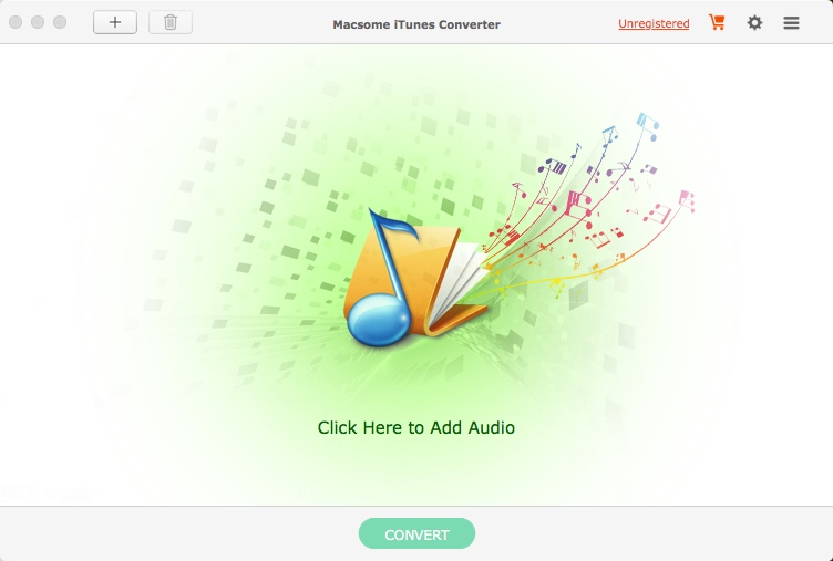 Macsome iTunes Music Converter 2.1 : Main Window
