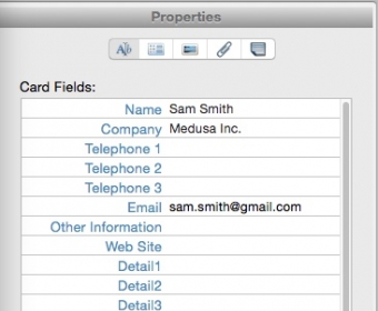 Checking Card Properties