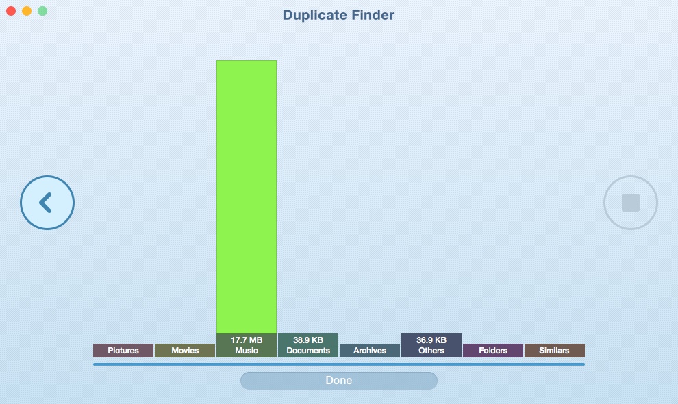 Duplicate File Finder for files & folders 4.2 : Checking Scan Report