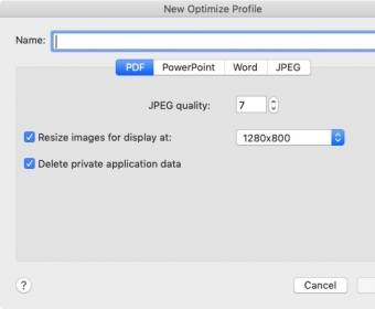 New Optimized Profile - PDF